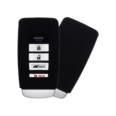 Acura 5 Button Driver 1 Smart Key with Black Silicone Cover KR5995364, 72147-TZ3-A71, 902 MHz - Refurbished, Grade C