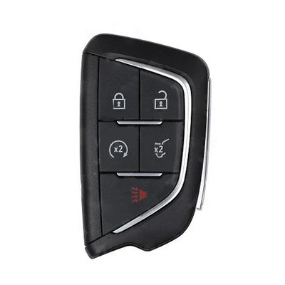 Cadillac 5 Button Smart Key YG0G20TB1, 13560554, 433 MHz - Refurbished, Recase