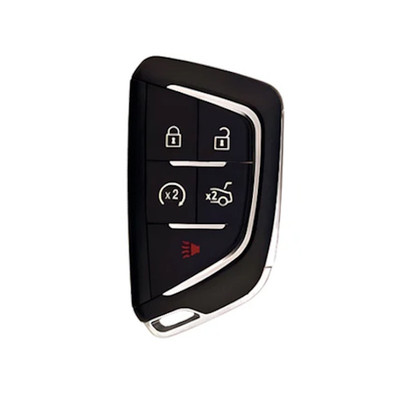 Cadillac 5 Button Smart Key YGOG20TB1/HUFGM2699 13543964 315 MHz - Refurbished, Recase
