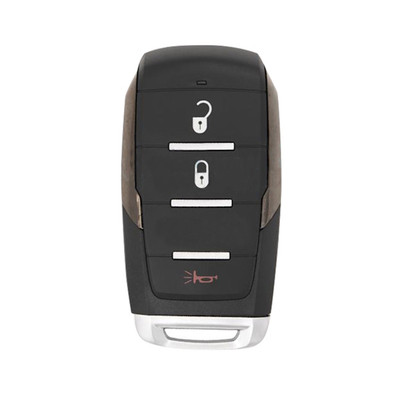 Locksmith Essentials Ram 3 Button Smart Key Shell Replacement Case OHT-4882056, 68291687AD - Aftermarket