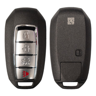 Keyless2Go Replacement Infiniti 4 Button Proximity Smart Key KR5TXN7, 285E3-6HE1A, 433 MHz - Premium Aftermarket