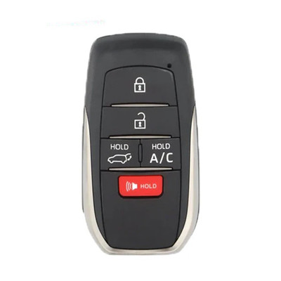Locksmith Essentials Replacement Toyota 5 Button Proximity Smart Key HYQ14FBX, 8990H-42380, 315 MHz - Aftermarket