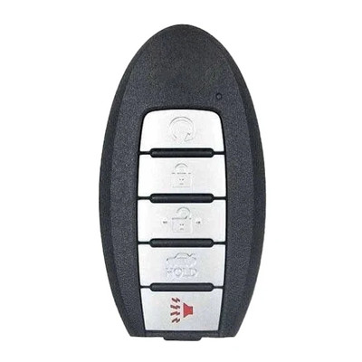 Nissan 5 Button Smart Key KRSTXN4, 285E3-6LA6A, 433 MHz - Refurbished, Recase 