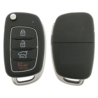 Hyundai 4 Button Remote Flip Key TQ8-RKE-4F25 (TL 4BT), 95430-D3010, 433 MHz - Refurbished, Recase