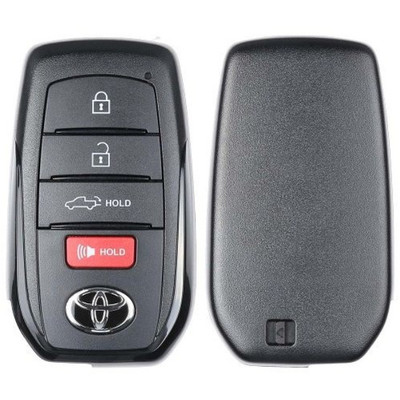 Toyota 4 Button Proximity Smart Key HYQ14FBX, 8990H-0C012, 315 MHz - Refurbished, Grade A