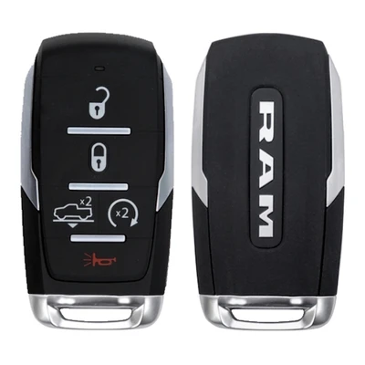 RAM 5 Button Proximity Smart Key OHT-4882056, 68523813AA, 433 MHz - Refurbished, Grade A