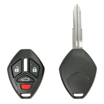 4 button Shell for Mitsubishi Remote Head Keys MIT3 with Shoulder Stops