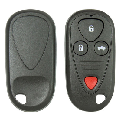 Acura 4 Button Remote Case and Pad Replacement Shell OUCG8D-387H-A, E4EG8D-444H-A - Aftermarket
