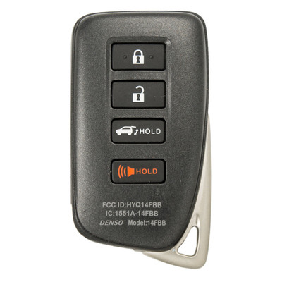 Lexus 4 Button Proximity Smart Key (G Board - 0010) HYQ14FBB, 89904-0E160, 315 MHz - New, OEM