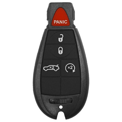 Dodge 5 Button Fobik Non Proximity Remote IYZ-C01C 5026457, 433 MHz - Refurbished, Grade A