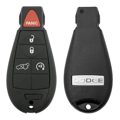 Dodge 5 Button Fobik Non Proximity Remote IYZ-C01C, 5026537, 433 MHz - Refurbished, Grade A