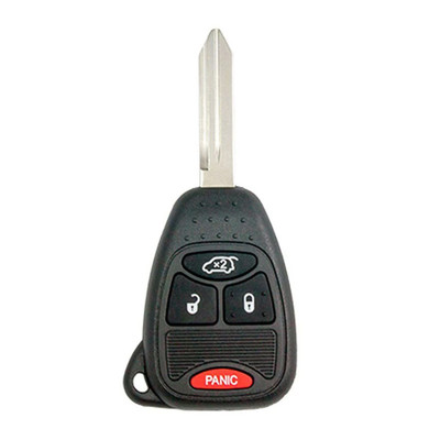 Chrysler, Jeep 4 Button Remote Head Key M3N-5WY72XX, 04589053AA, 315 MHz - Refurbished, Recase