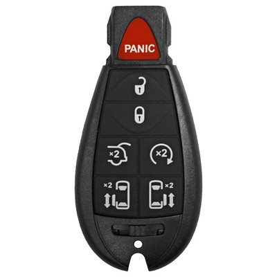 Chrysler 7 Button Non Proximity Remote IYZ-C01C, 56046708, 433 MHz - Refurbished, Grade A