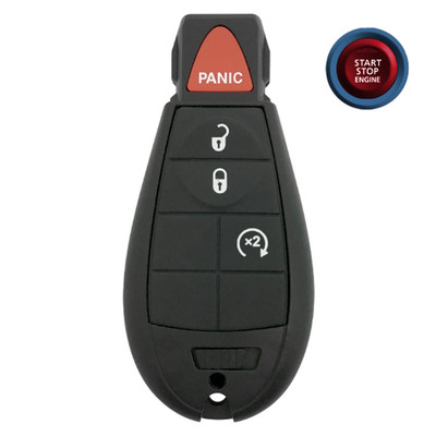 Dodge 4-Button Proximity Remote IYZ-C01C 05026378AL 433 MHz, Refurbished Grade A