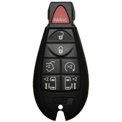 Dodge 7 Button Fobik Non Proximity Remote IYZ-C01C, 56046708, 433 MHz - Refurbished, Grade A
