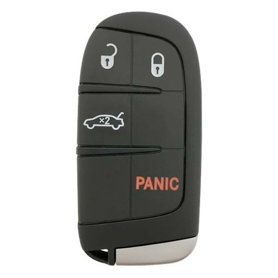 Chrysler 4 Button Smart Key M3N-40821302 68155686AB 433 MHz - Refurbished, Recase