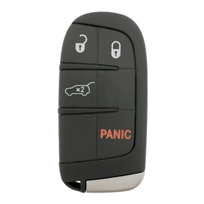 Jeep 4 Button Smart Key M3N-40821302, 68143504AB, 433 MHz - Refurbished, Recase