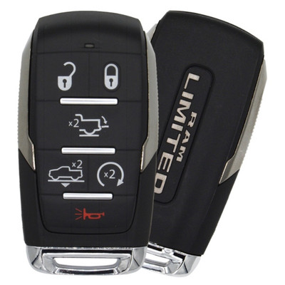 Ram Limited 6 Button Smart Key OHT-4882056, 68442917AB, 433 MHz - Refurbished, Grade A