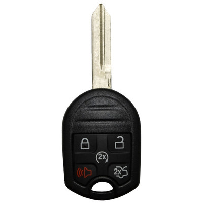 Ford/Lincoln 5 Button 80-Bit Remote Head Key CWTWB1U793, 164-R8000, 164-R8056, 315 MHz - Refurbished, Recase