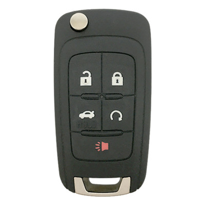 GM 5 Button Remote Flip Key KR55WK50073, 315 MHz - Refurbished, Recase