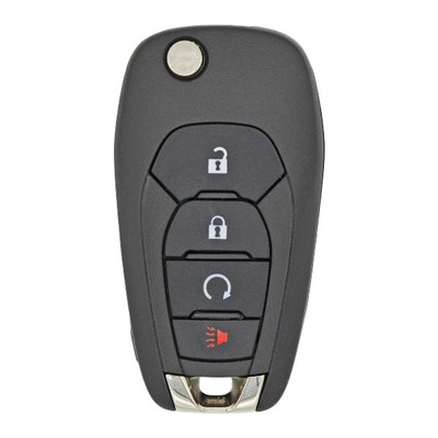 Chevrolet 4 Button Remote Flip Key LXP-T003, 13522767, 315 MHz - Refurbished, Grade A