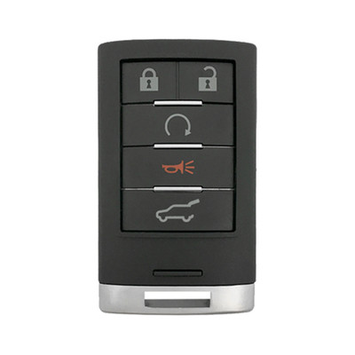 Cadillac 5 Button Smart Key NBG009768T, 22865375, 315 MHz - Refurbished, Recase