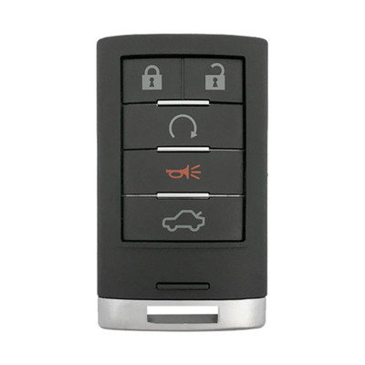 Cadillac 5 Button Smart Key NBG009768T 22856930 315 MHz - Refurbished, Recase