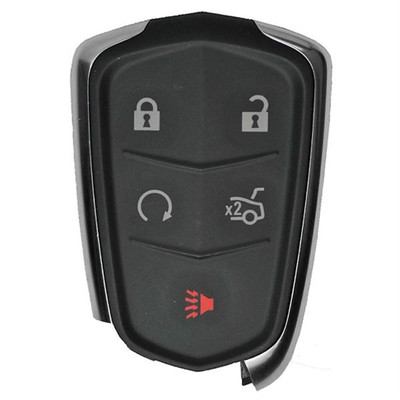 Cadillac 5 Button Smart Key HYQ2AB, 13598530, 315 MHz - Refurbished, Recase