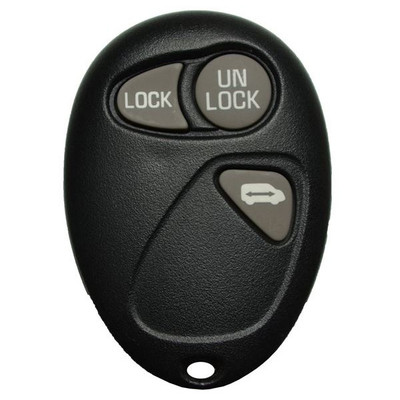 Chevrolet Oldsmobile Pontiac 3 Button Remote L2C0007T, 10335584, 315 MHz- Refurbished, Grade A