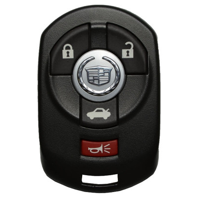 Cadillac 4 Button Remote M3N-65981403, 15222347, 315 MHz - Refurbished, Grade A