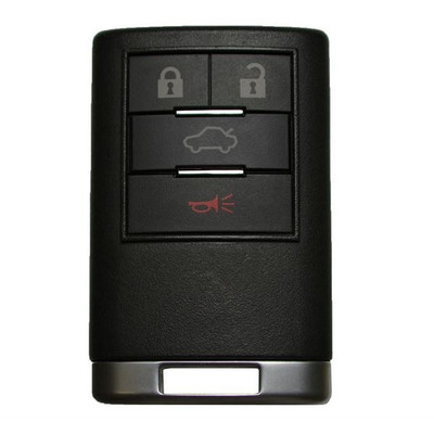Cadillac 4 Button Remote OUC6000066, OUC6000223, 25840557 - Refurbished, Grade A