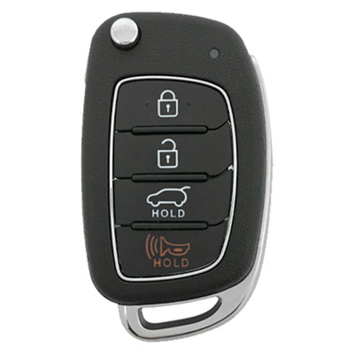 Hyundai 4 Button Remote Head Key TQ8-RKE-3F04 95430-4Z001, 95430-4Z100, 95430-4Z101 - Refurbished, Recase
