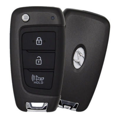 Hyundai 3 Button Remote Flip Key TQ8-RKE-4F41, 95430-S2300, 433 MHz - Refurbished, Grade A