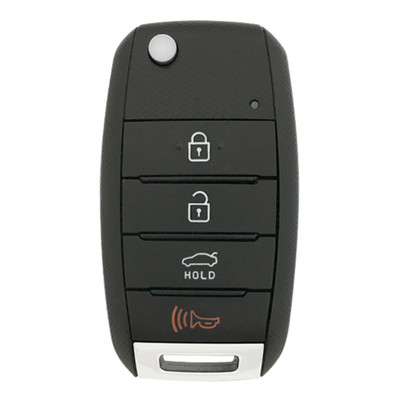 Kia 4 Button Remote Flip Key NYOSYEC4TX1611, 95430-H9800, 433 MHz - Refurbished, Grade A