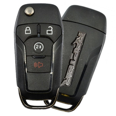 Ford 4 Button Side Mill Remote Flip Key N5F-A08TDA, 164-R8189, 902 MHz - Refurbished, Grade A