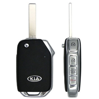 Kia 4 Button Remote Flip Key SY5SKRGE04, 95430-G5300, 433 MHz - Refurbished, Grade A