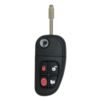 Jaguar 4 Button Remote Head Key NHVWB1U241 - Refurbished, Recase