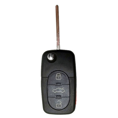 Volkswagen 4 Button Remote Head Key NBG8137T, 1J0-959-753-F, 315 MHz - Refurbished, Grade A