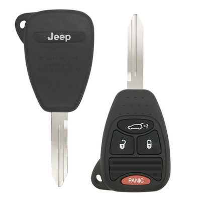 Chrysler/Dodge/Jeep 4 Button Remote Head Key OHT692715AA - New OEM 154711