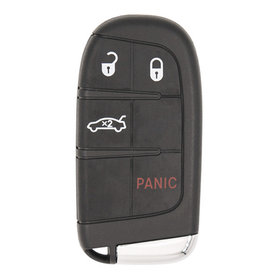 Chrysler 4-Button Smart Key M3N-40821302 68155686AB 433 MHz, Aftermarket (DL)