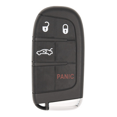 Chrysler 4-Button Smart Key M3N-40821302 68155686AB 433 MHz, Aftermarket (DL)