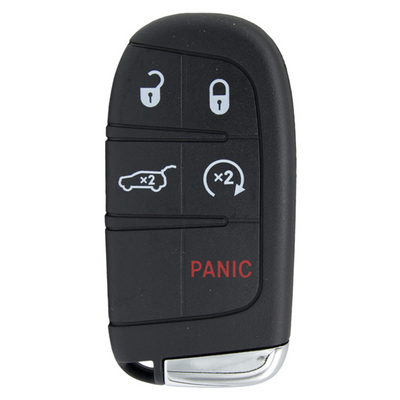 Jeep 5 Button Smart Key M3N-40821302, 68250343AB, 433 MHz - Aftermarket