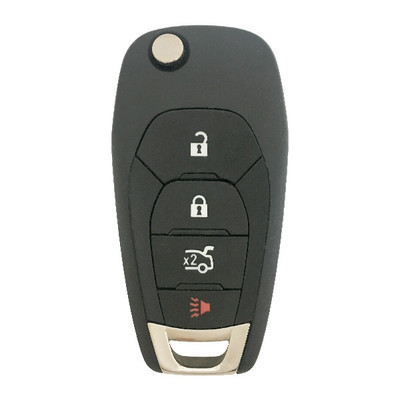 GM 4 Button Remote Remote Flip Key LXP-T004, 433 MHz - Aftermarket