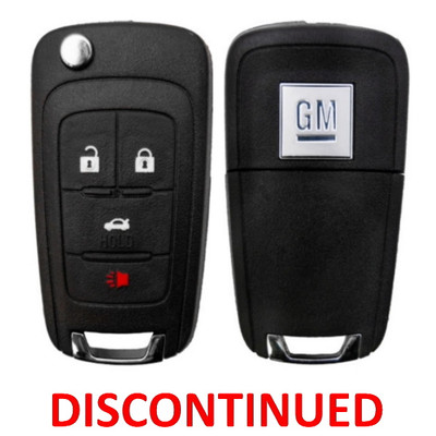 (Discontinued) GM 4 Button Remote Head Key OHT01060512 - New OEM