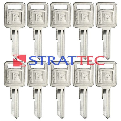 STRATTEC 320588 B48 Mechanical Key, Pack of 10