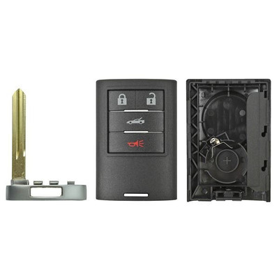 GM 4 Button Smart Key Case