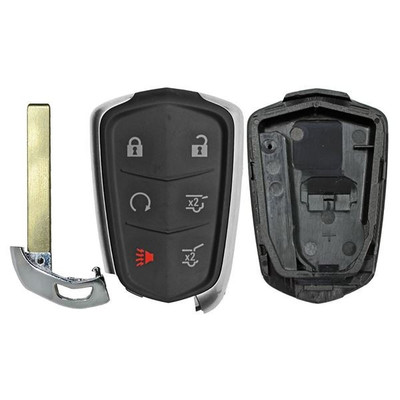 Cadillac 6 Button Smart Key Replacement Case