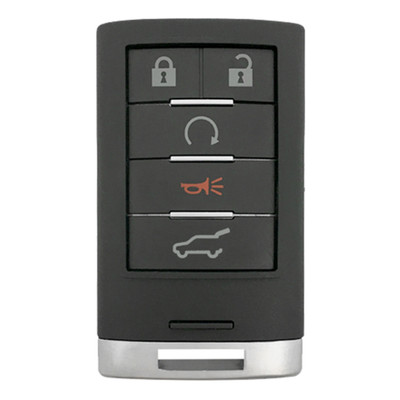 Cadillac 4 Button Smart Key Case