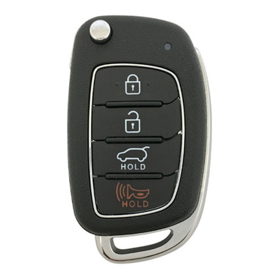 Hyundai 4 Button Remote Head Key HY18R TQ8-RKE-3F04