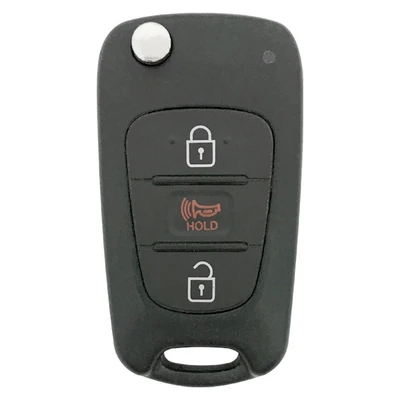 Locksmith Essentials Kia 3 Button Remote Flip Key TQ8-RKE-3F02, 95430-1W020, 315 MHz - Aftermarket
